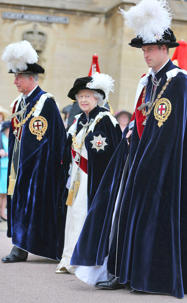 Prince Charles, Queen Elizabeth II, Prince William